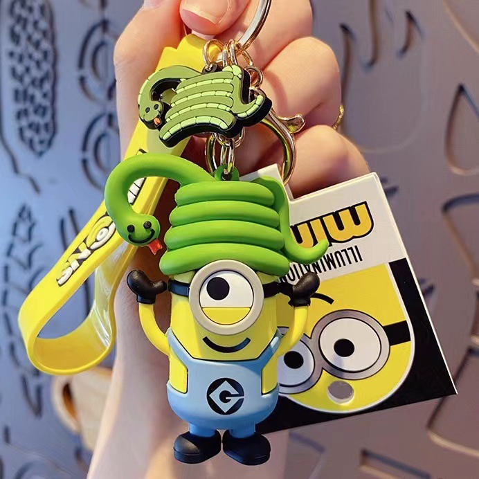 Coffeejoy Phụ Kiện Móc Khóa Treo Xe Hơi / Túi Xách Hình Hoàng Đạo Màu Vàng Sáng Tạo