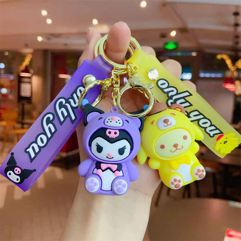 SANRIO Móc Khóa Hình Cún Kuromipacha Dễ Thương