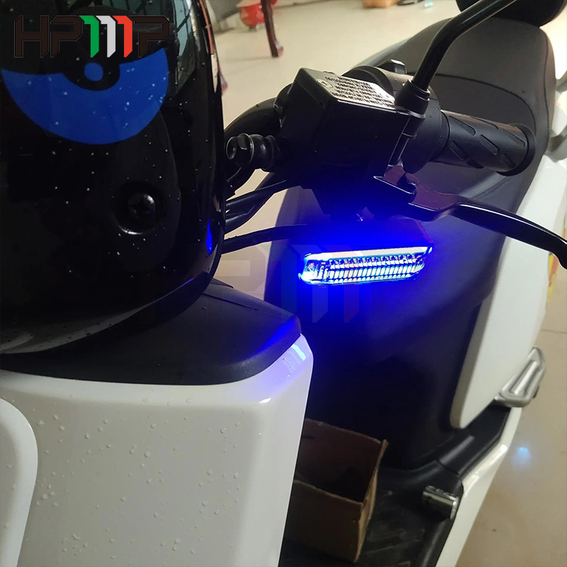 Đèn Led Xi Nhan Mini 12V Chống Thấm Nước Gắn Tay Lái Xe Mô Tô