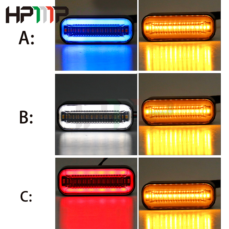 Đèn Led Xi Nhan Mini 12V Chống Thấm Nước Gắn Tay Lái Xe Mô Tô