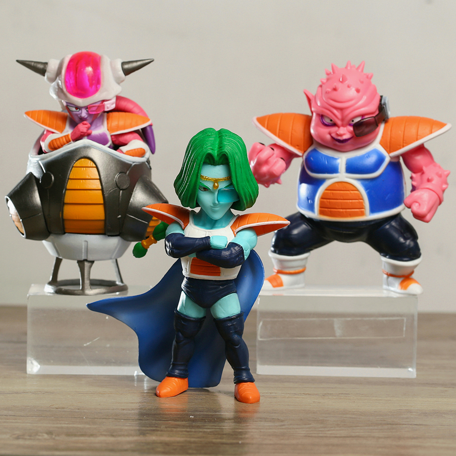 Mô Hình Nhân Vật Zarbon Frieza Dodoria Q Trong Dragon Ball 13cm Bằng Pvc Trang Trí Phòng