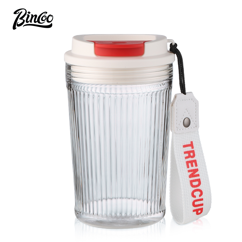 Cốc Uống Cà Phê / Trà Bằng Thủy Tinh Nhỏ Gọn 420ML