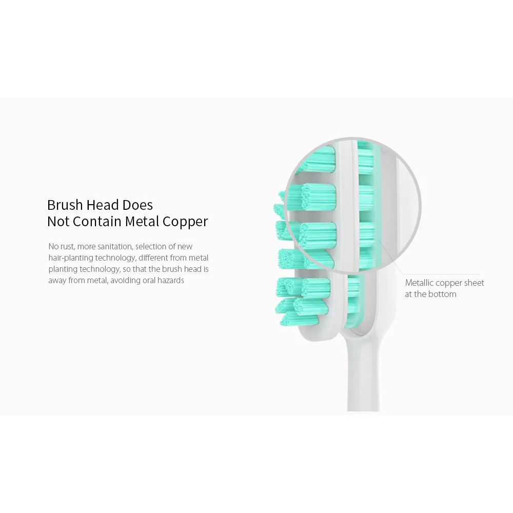 Bàn Chải Đánh Răng Điện Tử Sonic Xiaomi Mijia T500 IPX7 Mijia Có Từ Tính Chất Lượng Cao