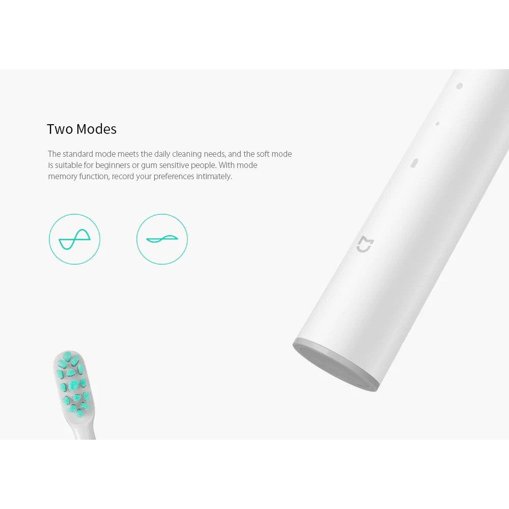 Bàn Chải Đánh Răng Điện Tử Sonic Xiaomi Mijia T500 IPX7 Mijia Có Từ Tính Chất Lượng Cao