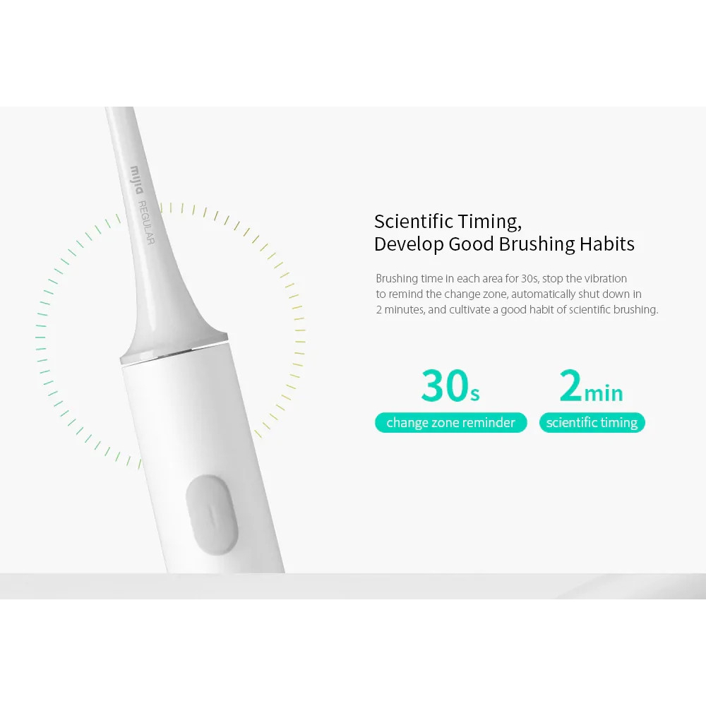 Bàn Chải Đánh Răng Điện Tử Sonic Xiaomi Mijia T500 IPX7 Mijia Có Từ Tính Chất Lượng Cao