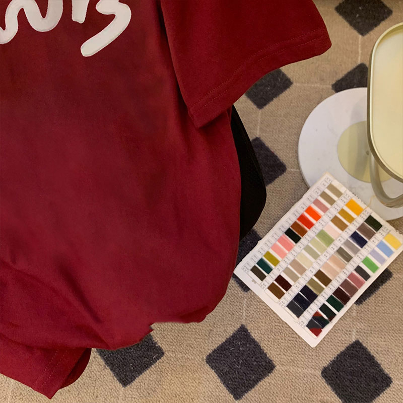 Áo Thun Cotton 180g Tay Ngắn Dáng Rộng Thời Trang Mùa Hè Cho Nữ