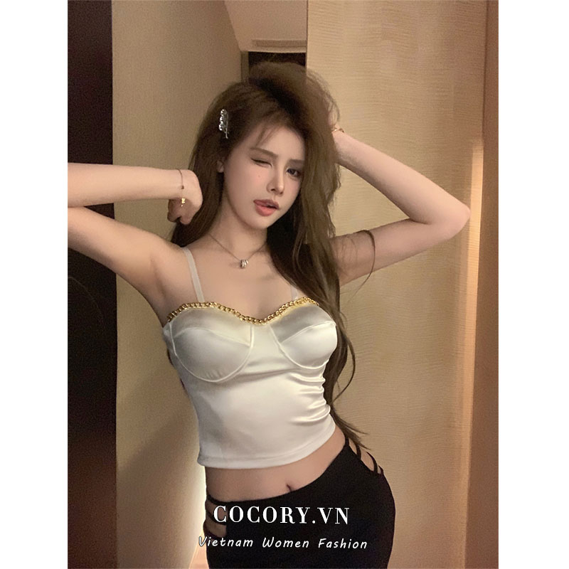 Cocory vn Áo Ngực Dây Xích Quyến Rũ Cho Nữ