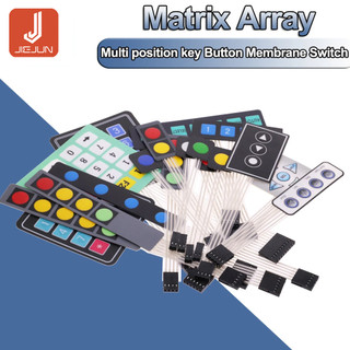 Bộ 1 2 / 3 / 4 / 5 / 6 / 7 / 8 nút công tắc bàn phím matrix array cho xe hơi thông minh