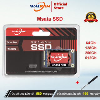 Khay đựng ổ cứng SSD HDD WALRAM SATA mini 1TB 6Gb/s MSATA 512/ 256/ 128/ 64G MLC kèm phụ kiện