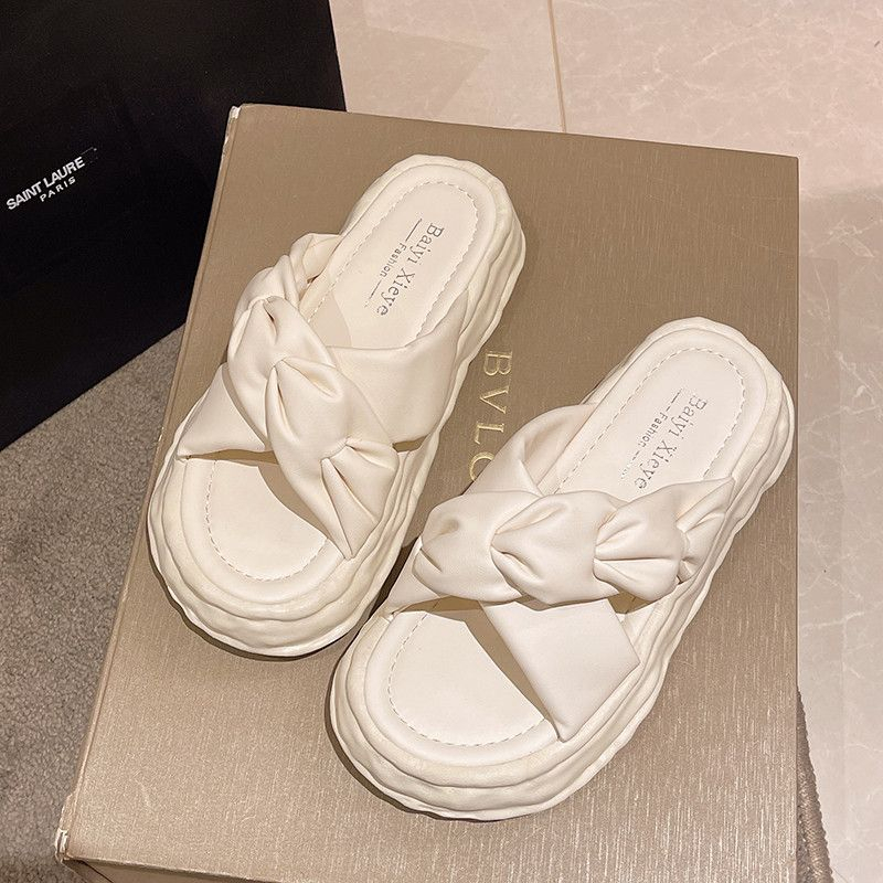 DISHULAN dép nữ dép bánh mì nữ dép bánh mì nữ Chống Trượt 040712