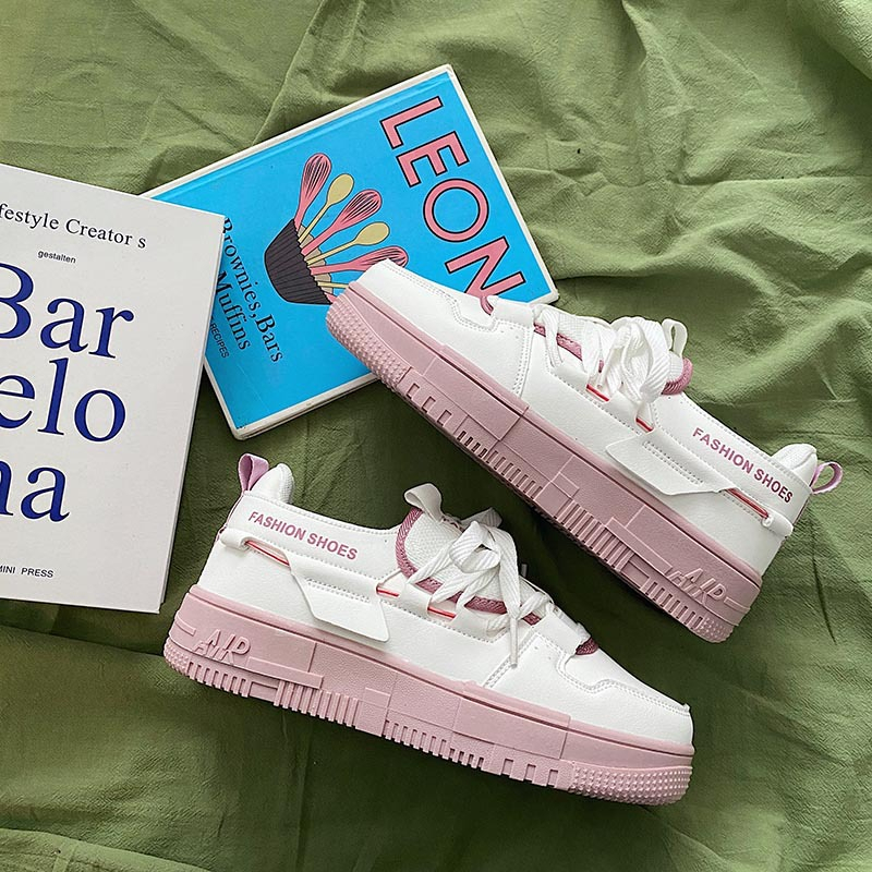 One more shoes⭐Giày Đế Bằng Phong Cách Harajuku Nhật Bản Và Hàn Quốc Giản Dị Cho Học Sinh Fanchao