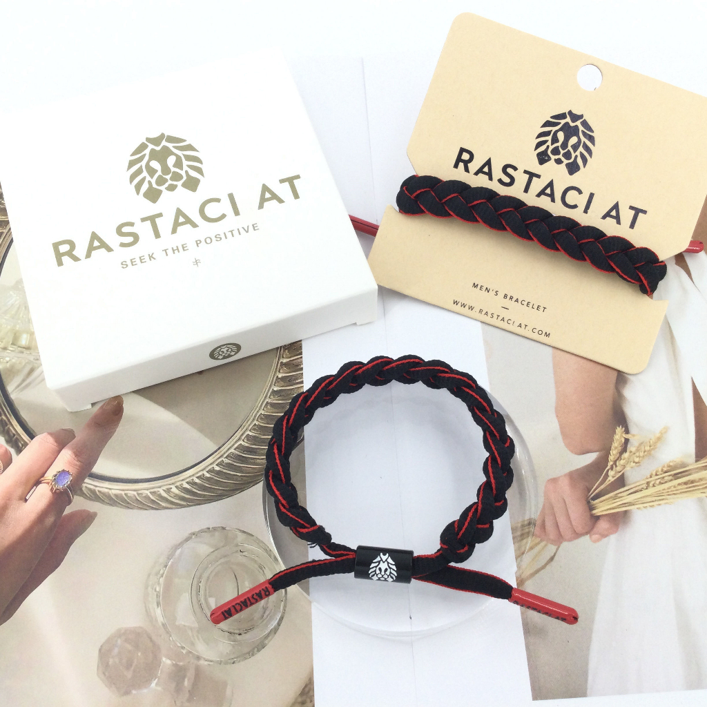 Vòng đeo tay nam RASTAClAT với hộp quà tặng cao cấp Vòng đeo tay bệnBị cấm ONYX II Thời trang nữ Bangle Rope Quà tặng ngày lễ tình nhân của cặp đôi Vòng đeo tay cổ điển có hộp