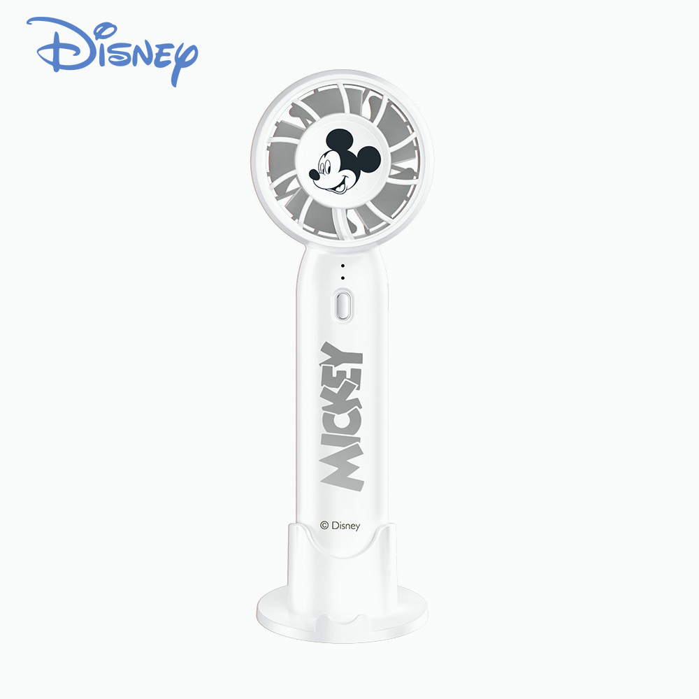 Quạt Cầm Tay mini H18 Nhỏ Gọn Họa Tiết Disney Với 3 Tốc Độ Gió