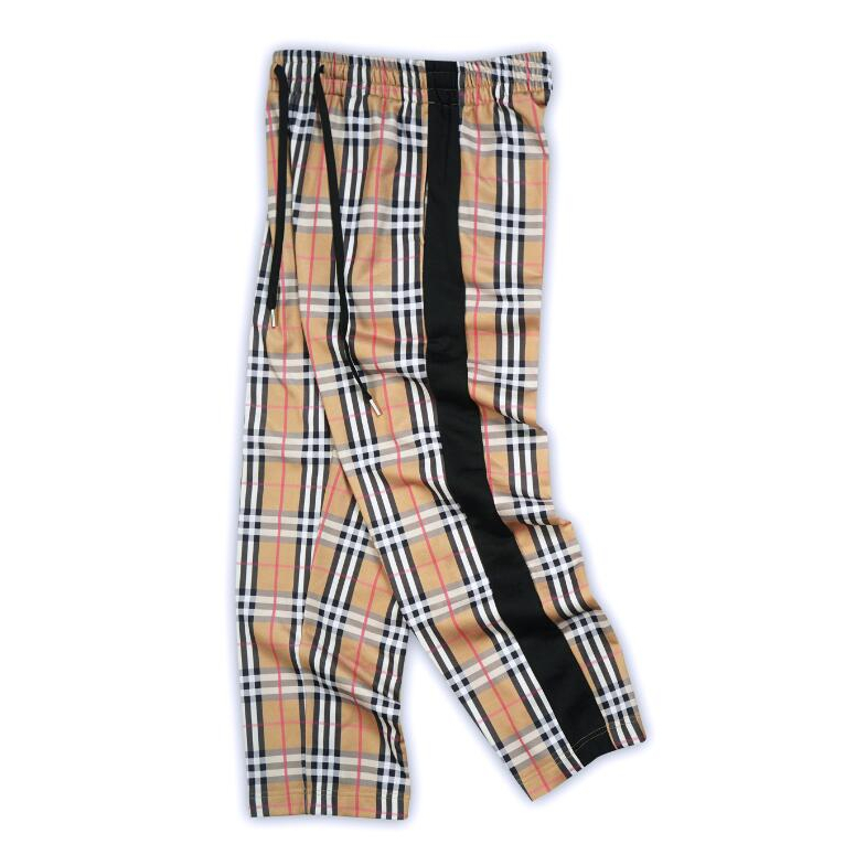 Quần Dài cotton In Họa Tiết Burberr Thời Trang Cho Nam Và Nữ