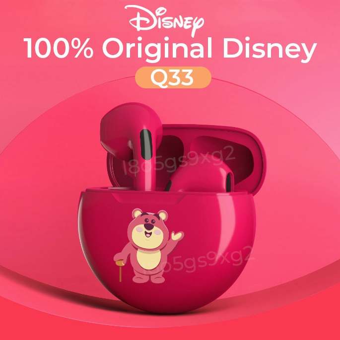 Tai Nghe Không Dây Bluetooth 5.3 TWS Q33 Disney Chống Nước Có Micro Cho Điện Thoại Iphone Xiaomi