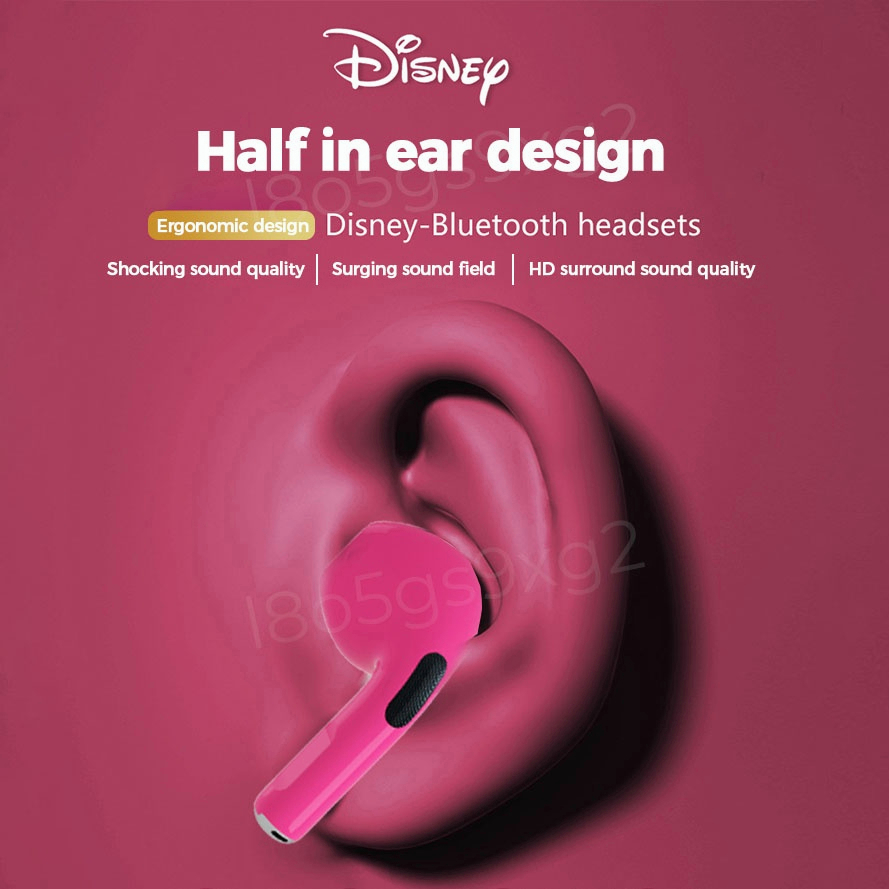 Tai Nghe Không Dây Bluetooth 5.3 TWS Q33 Disney Chống Nước Có Micro Cho Điện Thoại Iphone Xiaomi