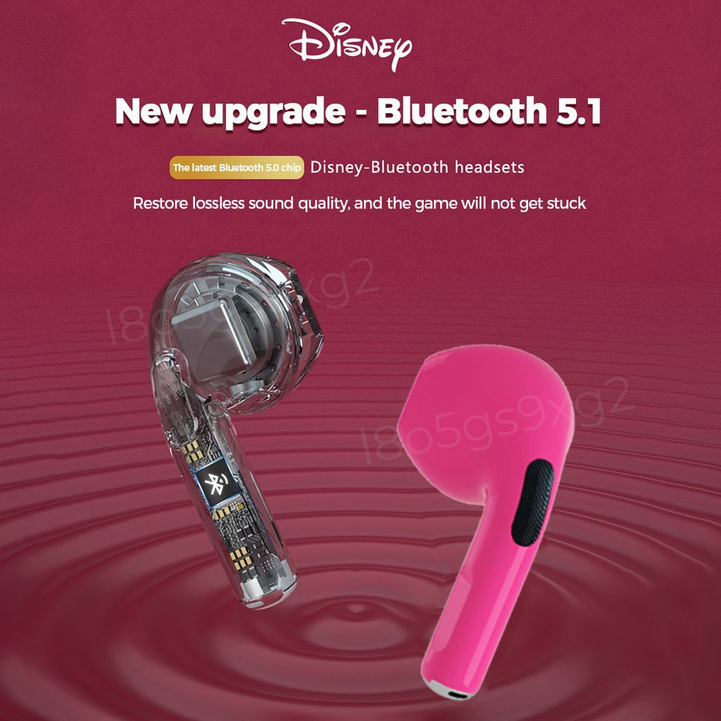 Tai Nghe Không Dây Bluetooth 5.3 TWS Q33 Disney Chống Nước Có Micro Cho Điện Thoại Iphone Xiaomi