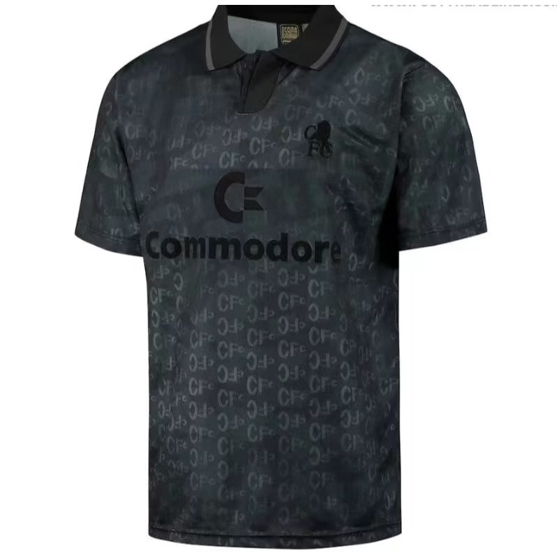 Áo Thun Đá Banh Chelsea S-4XL Phong Cách Retro 1990