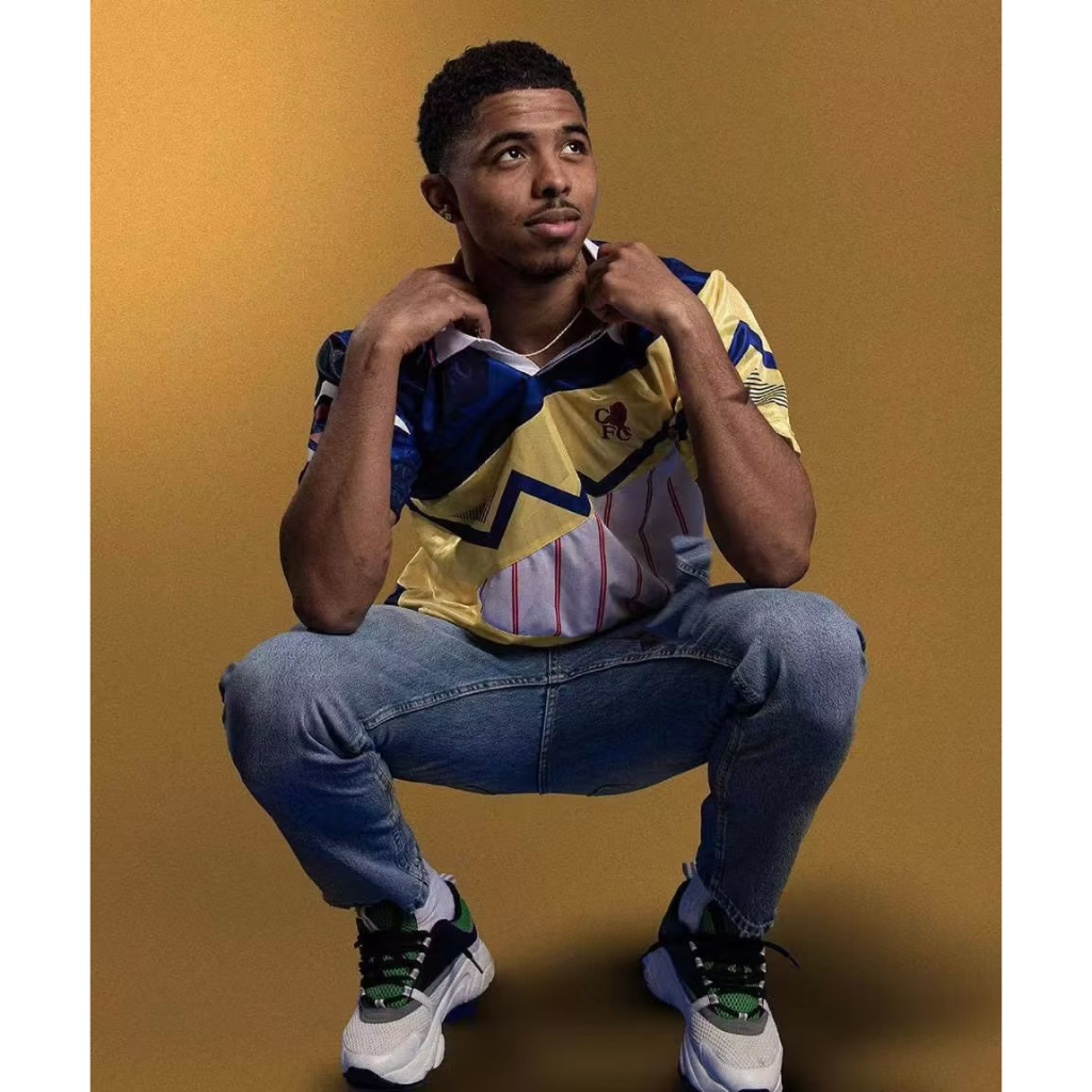 Áo Thun Đá Banh Chelsea S-4XL Phong Cách Retro 1990