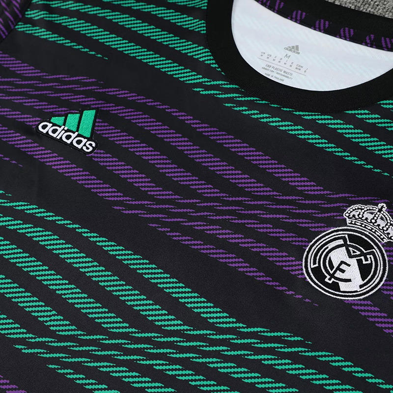 Bộ Quần Áo Bóng Đá Ngắn Tay Real Madrid Mùa Giải 2023-24 Size S-2XL