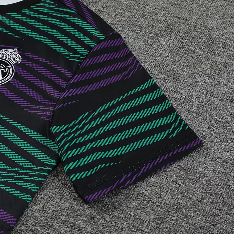 Bộ Quần Áo Bóng Đá Ngắn Tay Real Madrid Mùa Giải 2023-24 Size S-2XL