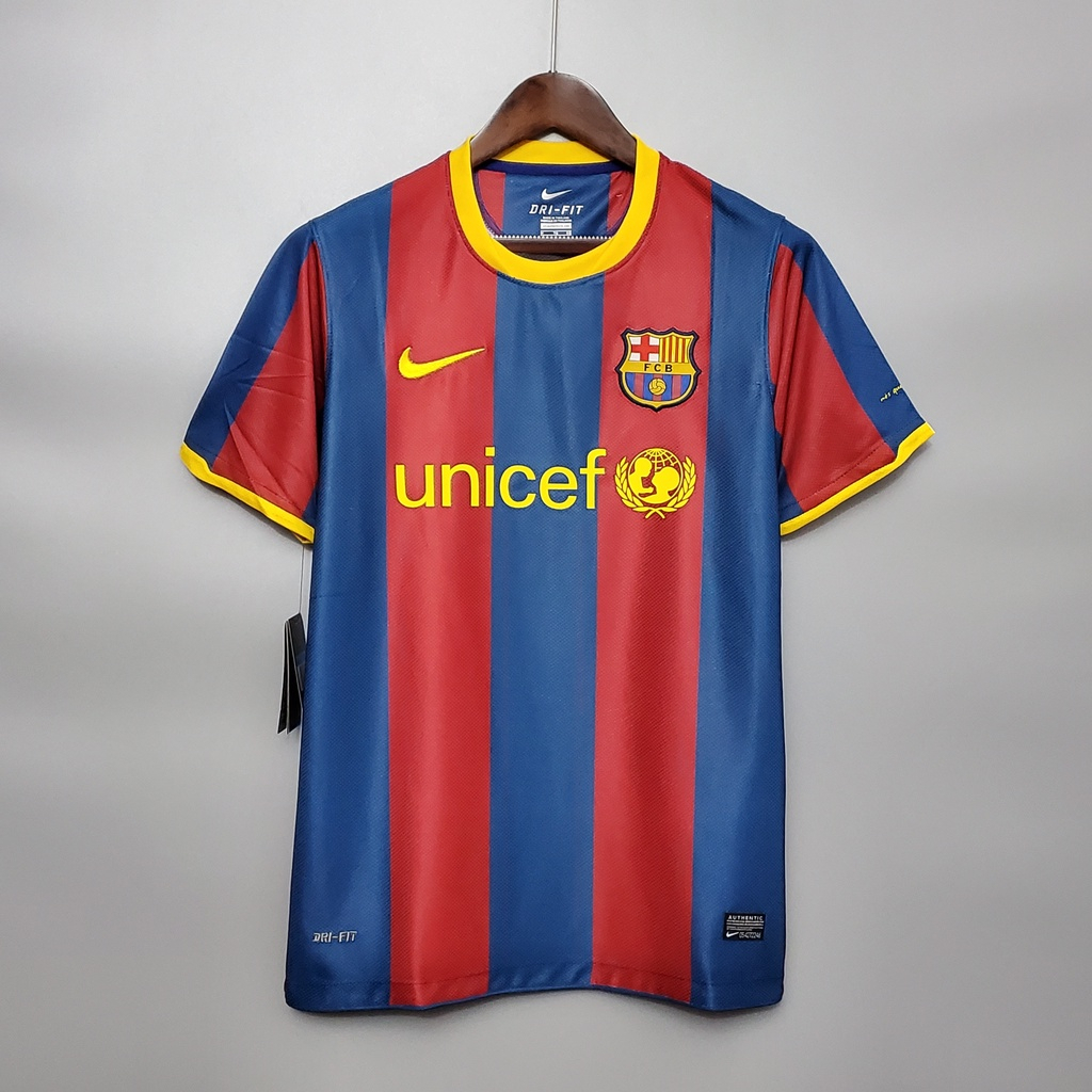 Áo Bóng Đá Sân Nhà Câu Lạc Bộ Barcelona 10-11 xzlai Mùa Giải 2010-11