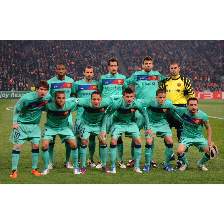 Áo Bóng Đá Sân Nhà Câu Lạc Bộ Barcelona 10-11 xzlai Mùa Giải 2010-11