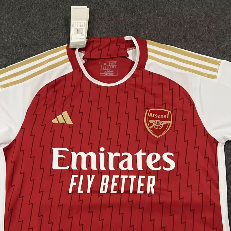 Áo Thun Thể Thao Bóng Đá Chất Lượng Cao 2324 Arsenal Size S-2XL