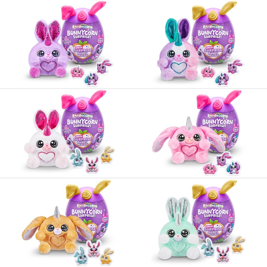 Rainbocorns Bunnycorn Surprise by ZURU (Style may vary) Rainbocorns Bunnycorn Bất Ngờ Bởi ZURU (Phong Cách Có Thể Nhật Ký)