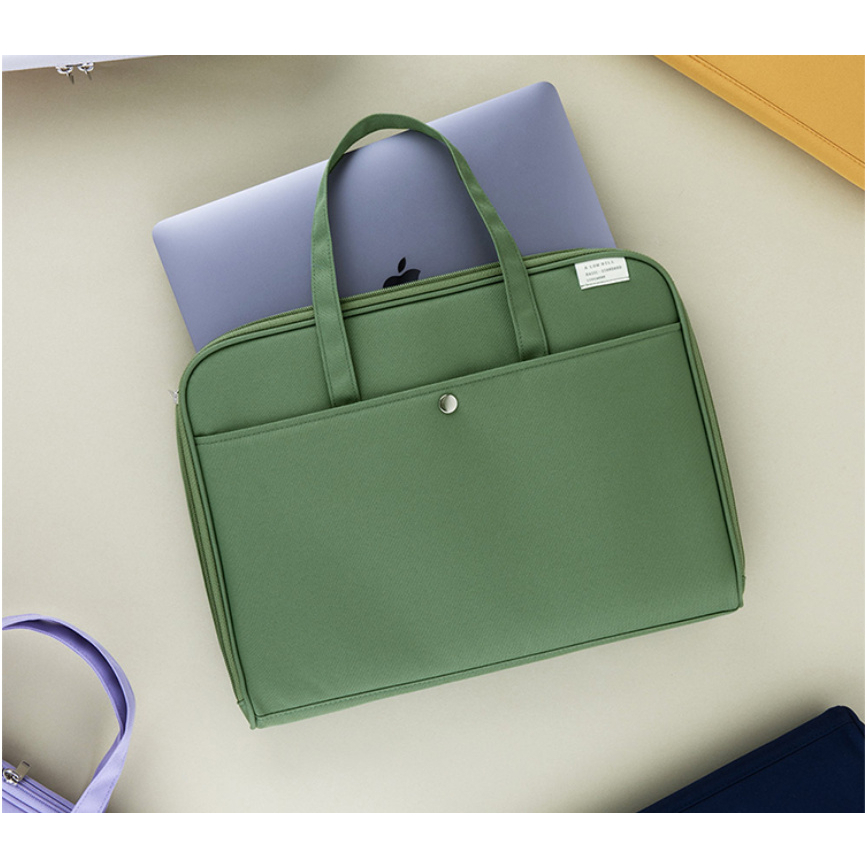 Túi Đựng Laptop Chống Thấm Nước Phong Cách Doanh Nhân Cho Macbook 12 13 14 Inches