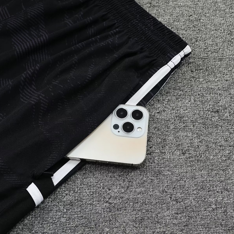 Bộ Áo Ba Lỗ + Quần Short Size S-2XL 2023-24 Juventus Cho Người Tập Đá Banh