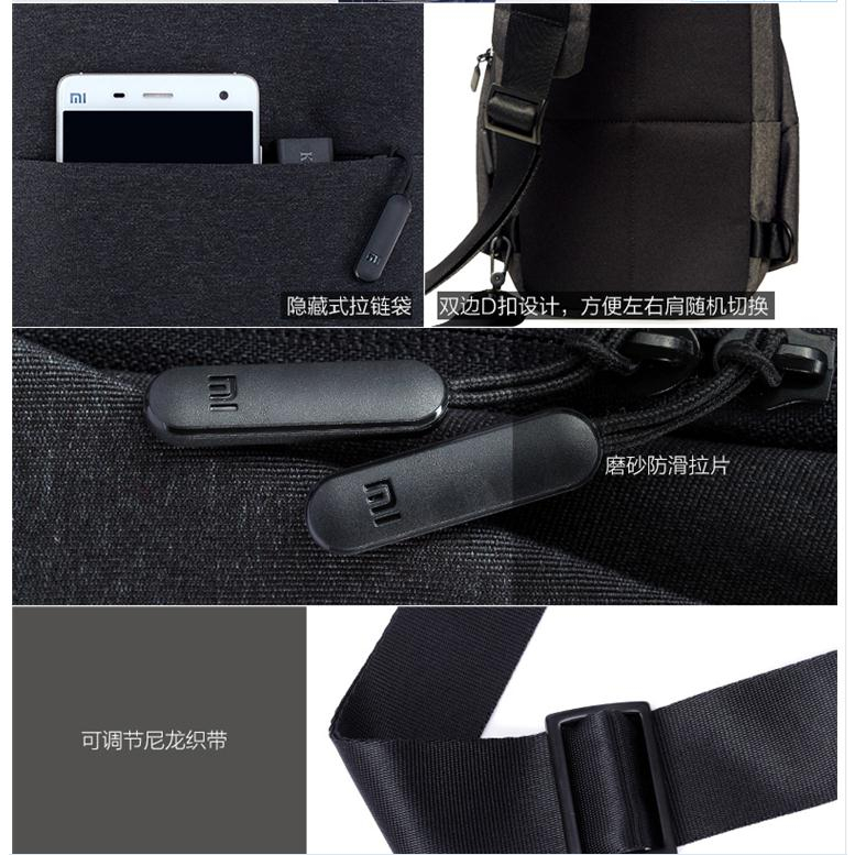 Túi Đeo Chéo Thể Thao Xiaomi Đa Năng Thời Trang Cho Nam Nữ