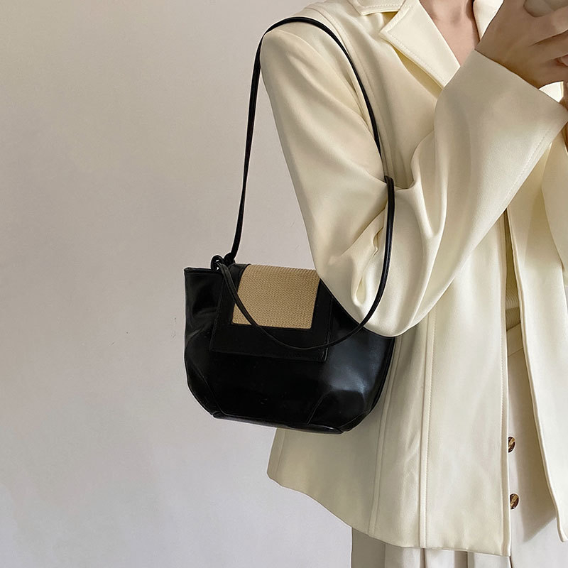 Túi Xách Đeo Vai Màu Trơn Đơn Giản Thời Trang Phong Cách Hàn Quốc Chất Lượng Cao