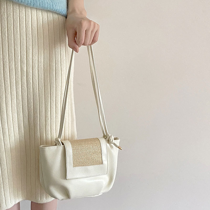 Túi Xách Đeo Vai Màu Trơn Đơn Giản Thời Trang Phong Cách Hàn Quốc Chất Lượng Cao