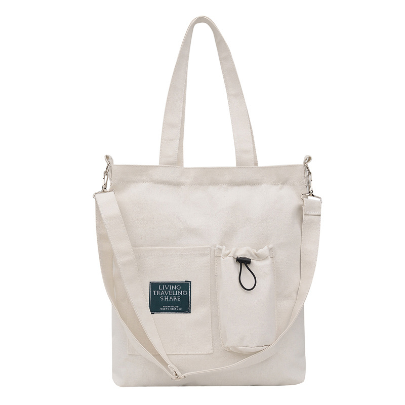 Túi Vải Canvas Đeo Vai Trẻ Trung Năng Động Dành Cho Nữ IELGY