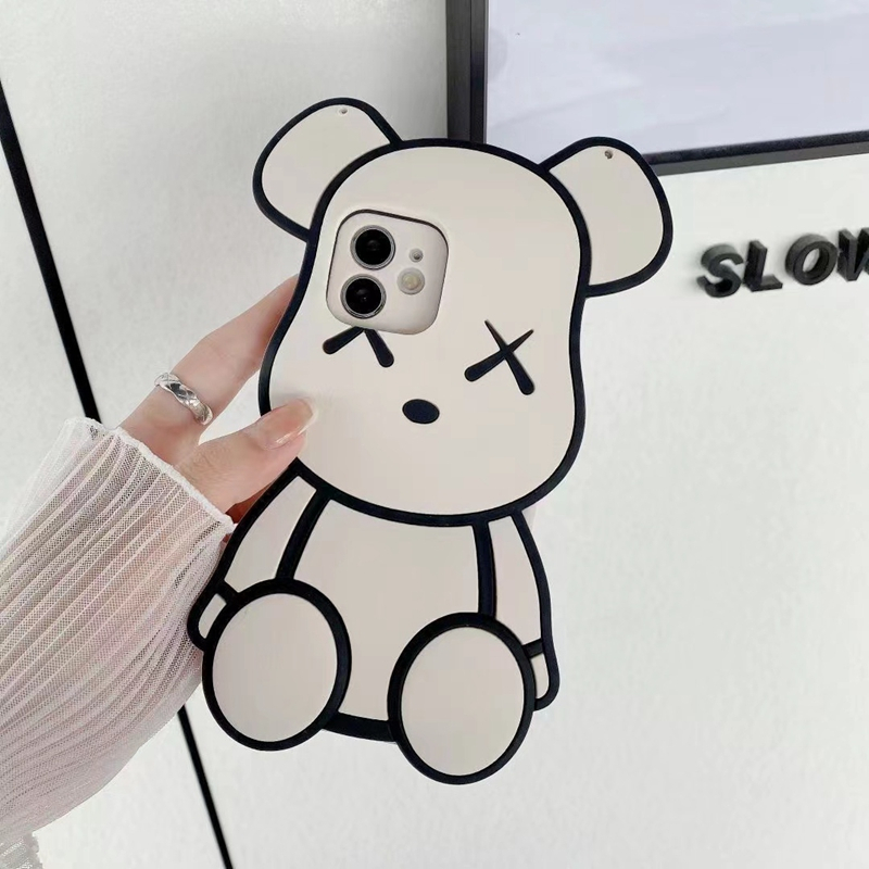 Ốp Điện Thoại Mềm Hình Gấu Hoạt Hình Cho Xiaomi Mi 11 12 Lite 11T 10T Redmi 9T 10C 10A Note 12 11 10 9 8 Pro 9S 9A 9C 9A