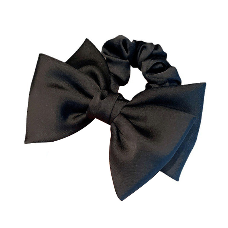 Dây Buộc Tóc Cao Su satin Thắt Nơ Lớn Cho Nữ