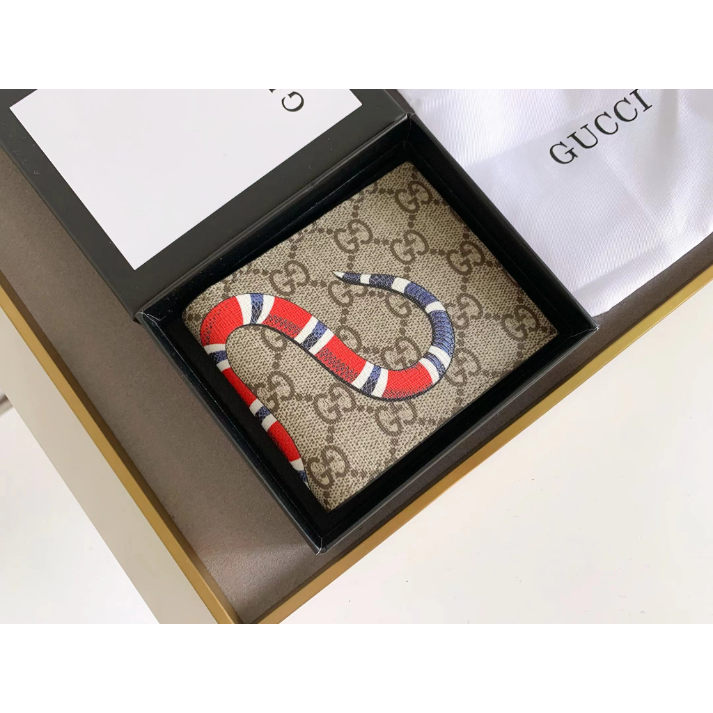 Ví Gucci Dáng Ngắn Thời Trang Cao Cấp Cho Nam