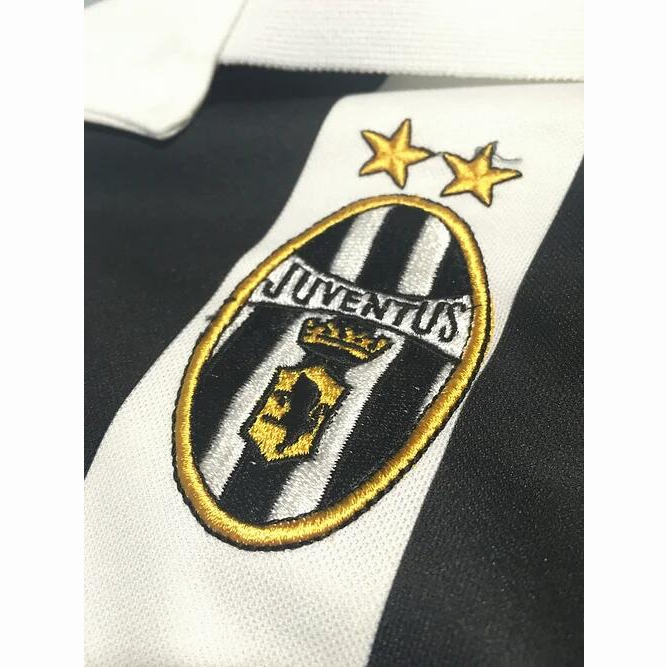 Áo Thun Bóng Đá Dài Tay Đội Nhà Juventus Mùa Giải 1999 / 2000