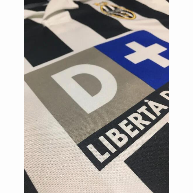 Áo Thun Bóng Đá Dài Tay Đội Nhà Juventus Mùa Giải 1999 / 2000