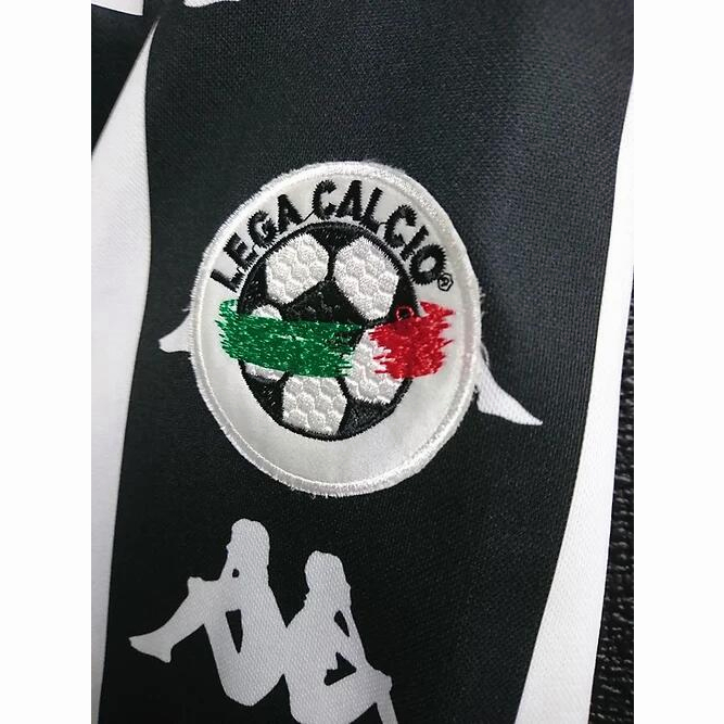 Áo Thun Bóng Đá Dài Tay Đội Nhà Juventus Mùa Giải 1999 / 2000