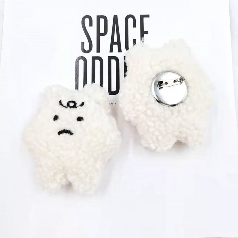 Búp Bê Nhồi Bông Mềm Mại Treo Móc Khóa Trang Trí Túi Xách