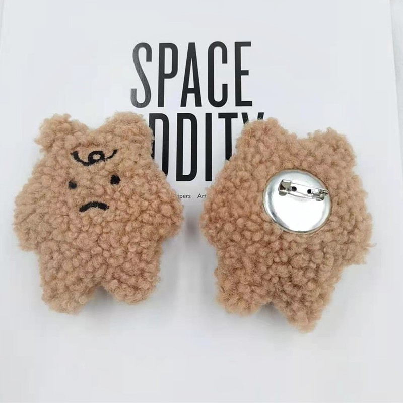 Búp Bê Nhồi Bông Mềm Mại Treo Móc Khóa Trang Trí Túi Xách