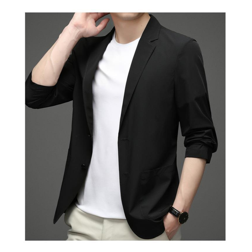 Áo Khoác Chống Nắng Bằng Lụa Siêu Mỏng Thời Trang Xuân Thu Cho Nam