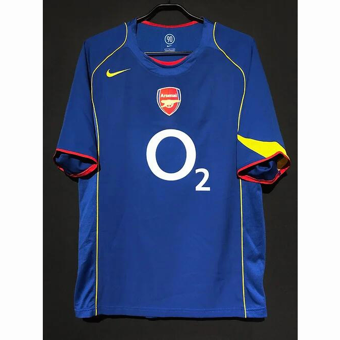 Áo Thun Bóng Đá Sân Khách Đội Tuyển Arsenal Mùa Giải 2004 / 2005