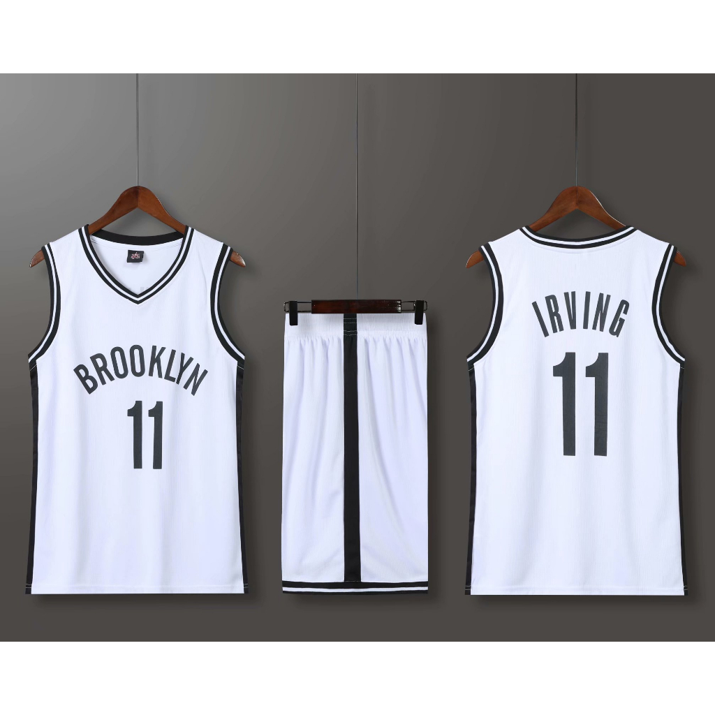 Bộ Đồng Phục Bóng Rổ NBA Jersey Brooklyn Số 11 Cho Nam Nữ / Áo Jersey + Quần Short Size L-5XL