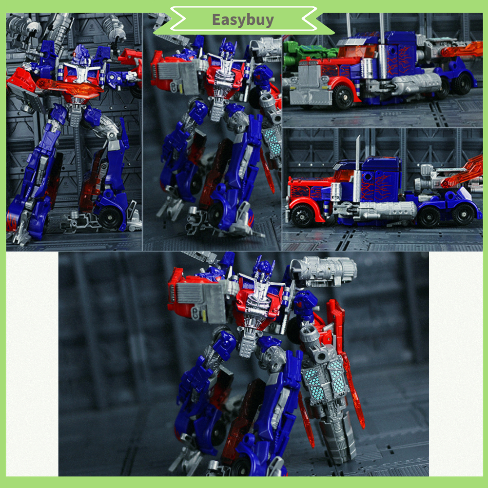 ● Robot lắp ráp biến hình từ Siêu nhân thành Ô tô và Rồng - Optimus Prime