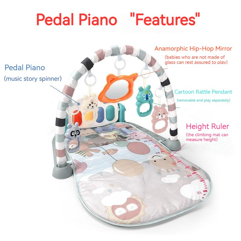 Đồ Chơi Đàn Piano Điện Tử Cho Bé 0-3 Tuổi thảm nằm chơi cho bé thảm nhạc cho bé sơ sinh thảm chơi cho bé có nhạc đồ chơi em bé sơ sinh thảm nhạc cho bé treo nôi cho bé phát nhạc