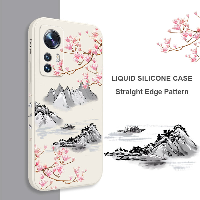 Ốp Điện Thoại Hình Phong Cảnh Cho Xiaomi Mi 12S 12 11 12X Pro Lite Ultra 11Lite