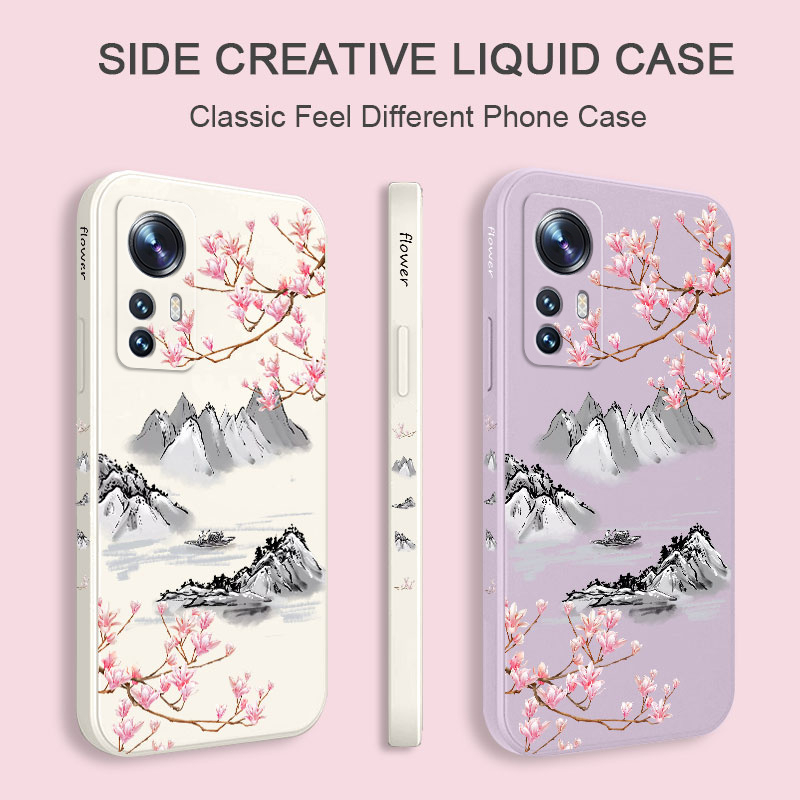 Ốp Điện Thoại Hình Phong Cảnh Cho Xiaomi Mi 12S 12 11 12X Pro Lite Ultra 11Lite